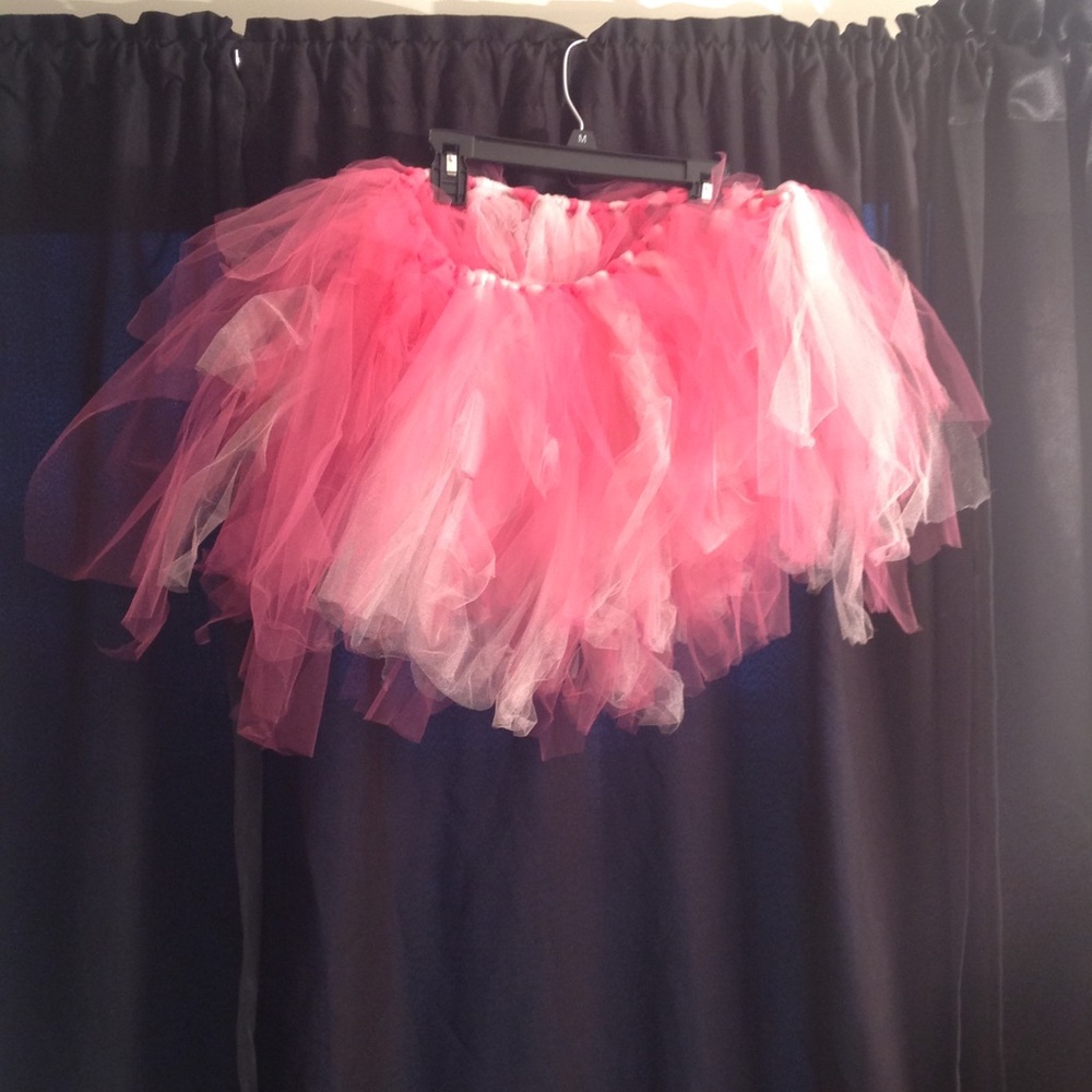 Home made pink tutu skirt